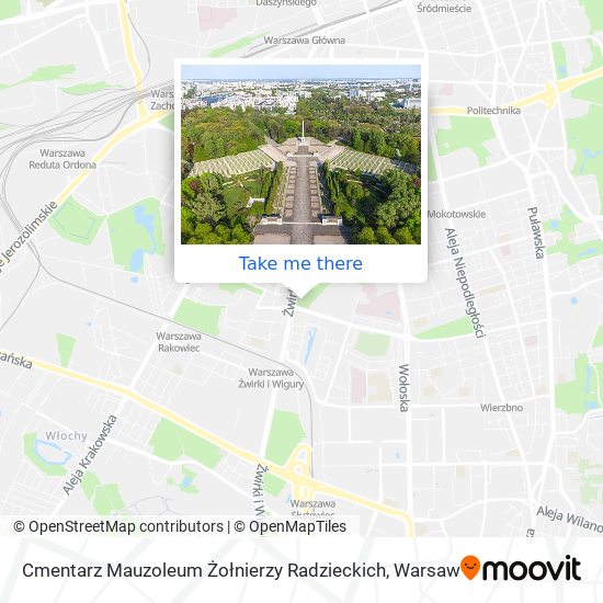 Cmentarz Mauzoleum Żołnierzy Radzieckich map