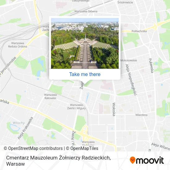 Cmentarz Mauzoleum Żołnierzy Radzieckich map