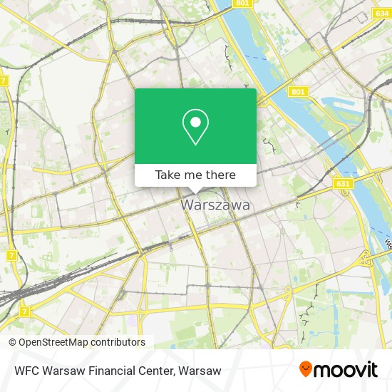 WFC Warsaw Financial Center map