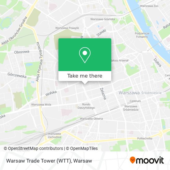 Warsaw Trade Tower (WTT) map