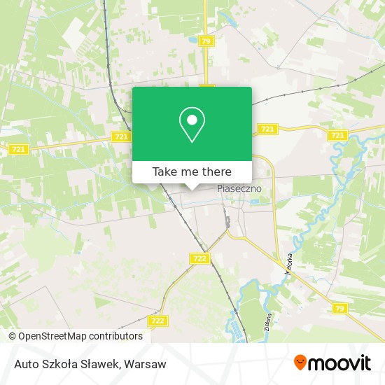 Auto Szkoła  Sławek map