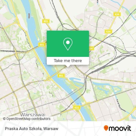 Praska Auto Szkoła map