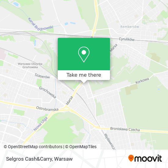 Selgros Cash&Carry map