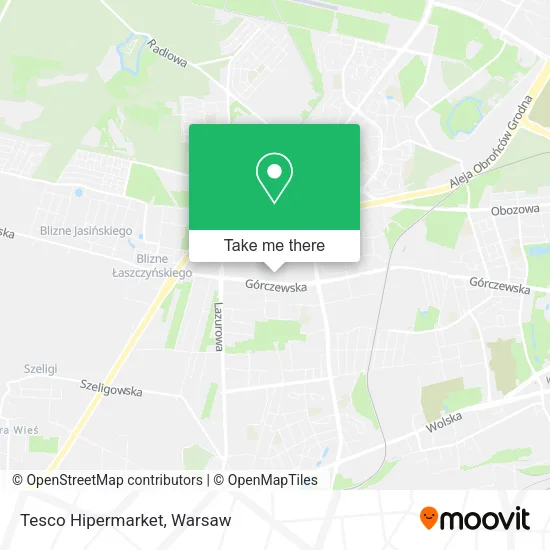 Карта Tesco Hipermarket