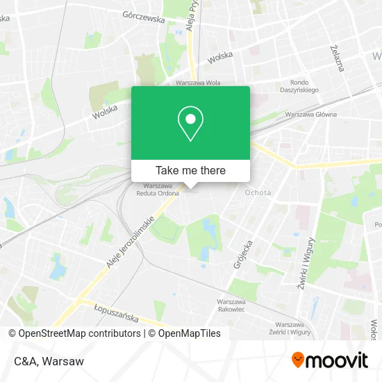 C&A map
