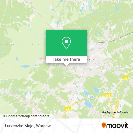 Łurzeczko Majci map