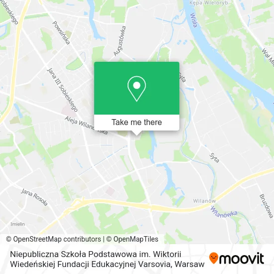 Niepubliczna Szkoła Podstawowa im. Wiktorii Wiedeńskiej Fundacji Edukacyjnej  Varsovia map