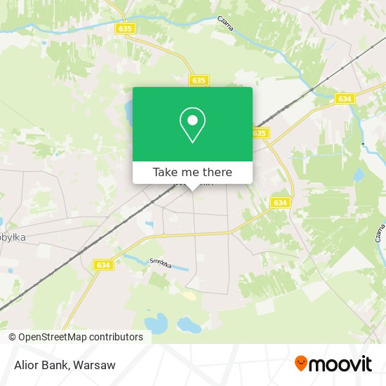 Alior Bank map