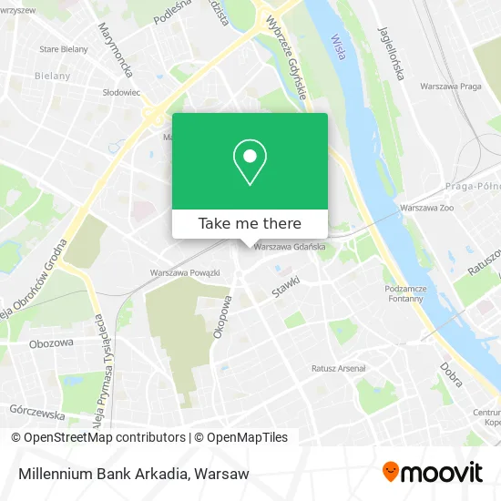 Карта Millennium Bank Arkadia