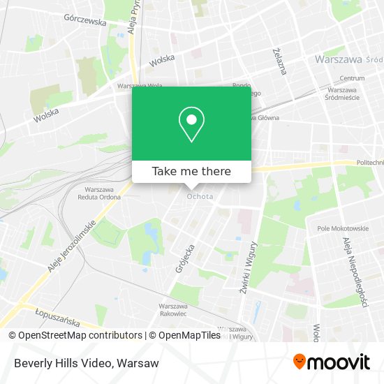 Beverly Hills Video map