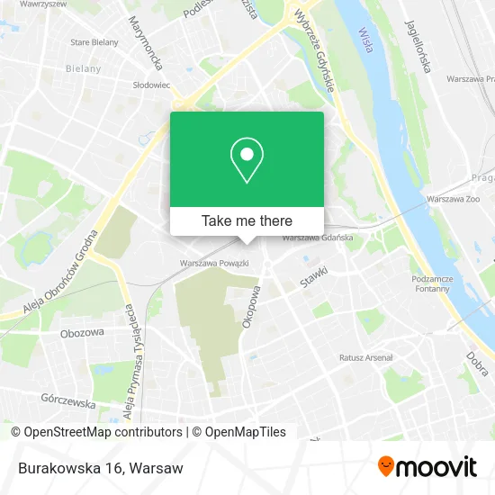 Burakowska 16 map