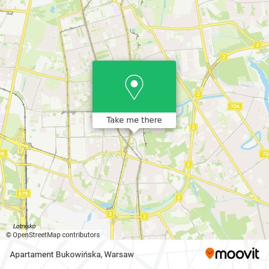 Apartament Bukowińska map