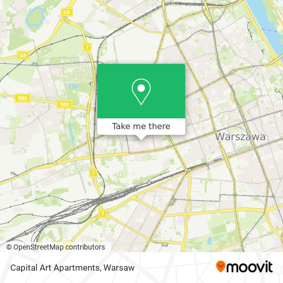 Capital Art Apartments map