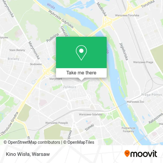 Карта Kino Wisła