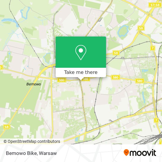 Bemowo Bike map