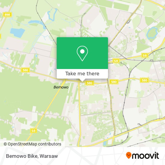 Bemowo Bike map