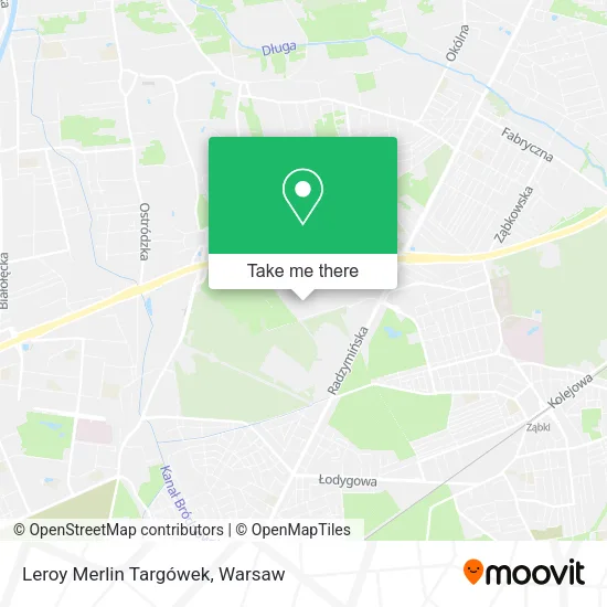 Leroy Merlin Targówek map