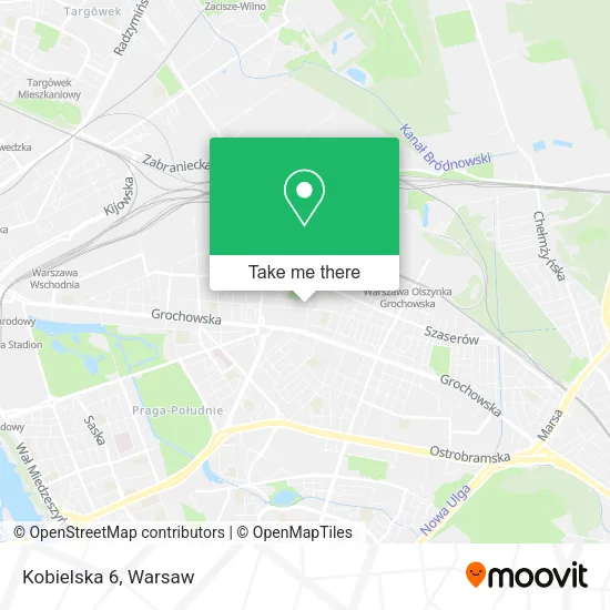 Kobielska 6 map