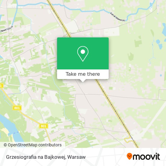 Grzesiografia na Bajkowej map