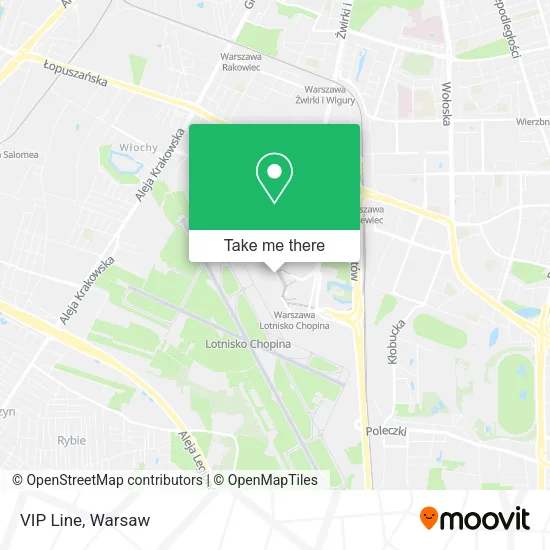 VIP Line map