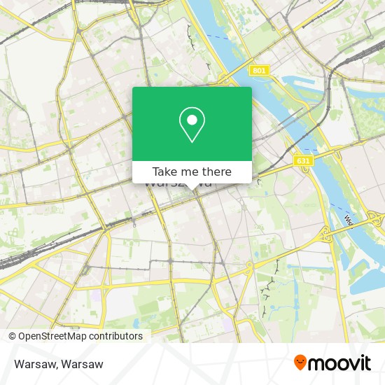 Warsaw map