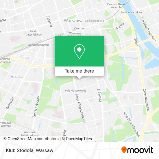 Klub Stodoła map