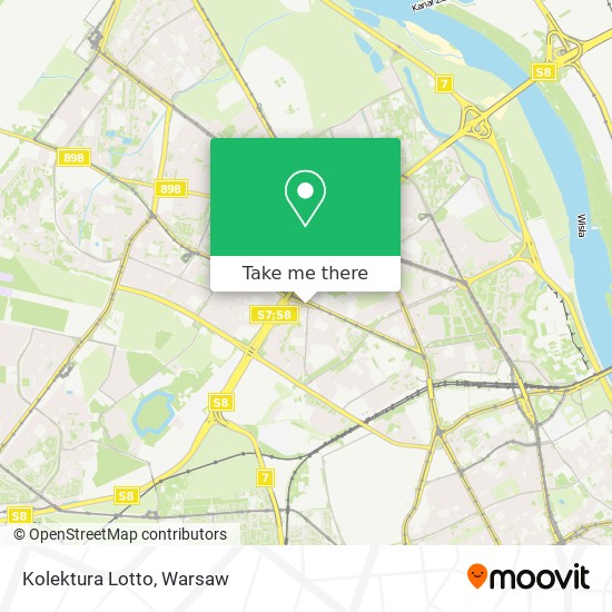 Kolektura Lotto map