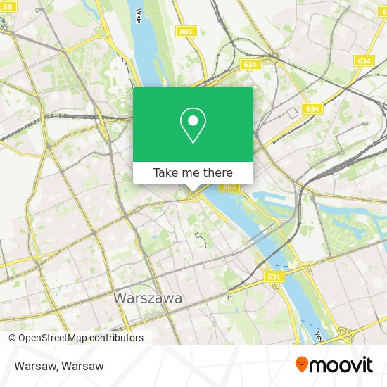 Warsaw map