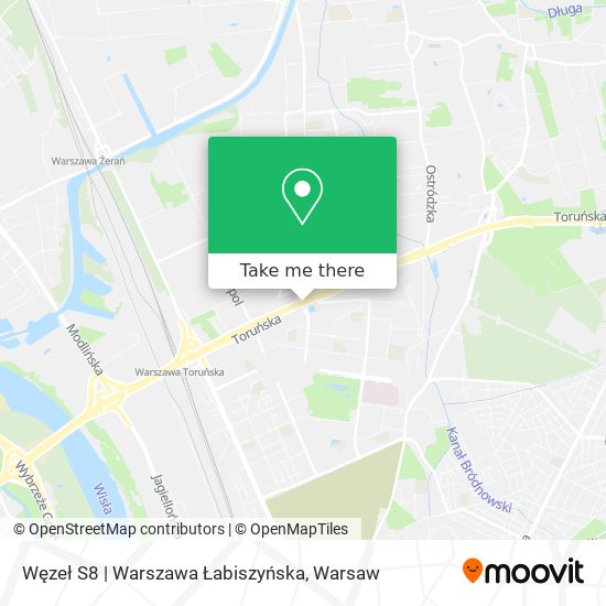 Węzeł S8 | Warszawa Łabiszyńska map