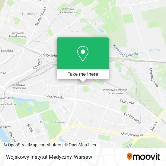 Wojskowy Instytut Medyczny map