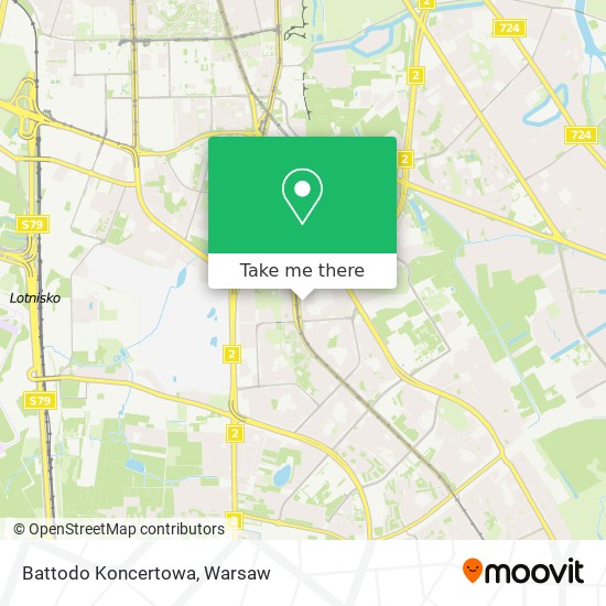 Battodo Koncertowa map