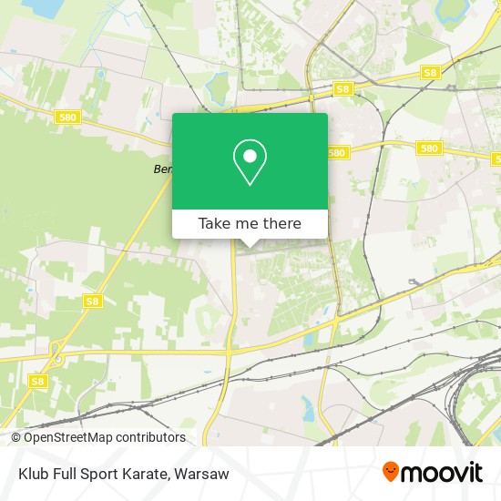 Klub Full Sport Karate map