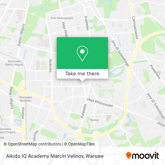 Aikido IQ Academy Marcin Velinov map