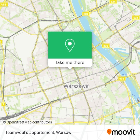 Teamwouf's appartement map