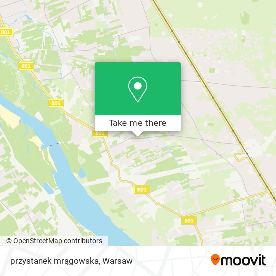 przystanek mrągowska map