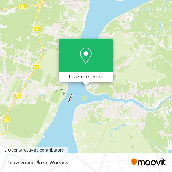 Deszczowa Plaża map