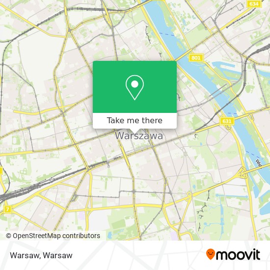 Warsaw map