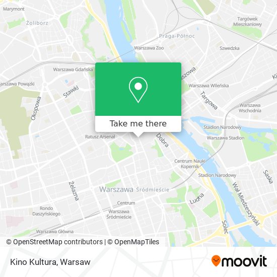 Kino Kultura map