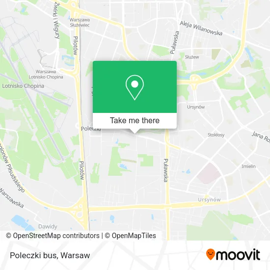 Poleczki bus map