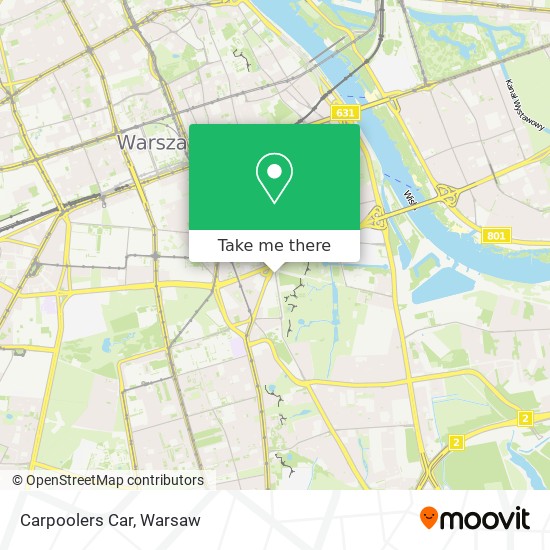 Carpoolers Car map