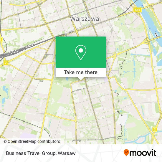 Business Travel Group map