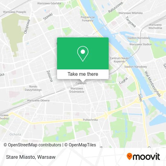 Карта Stare Miasto