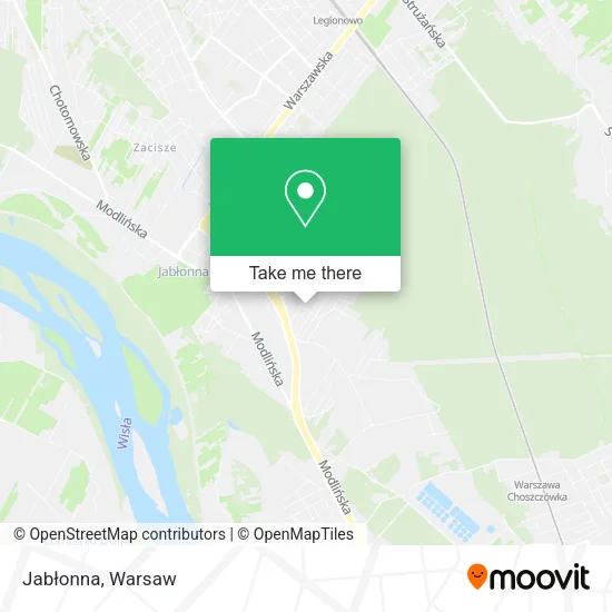 Карта Jabłonna