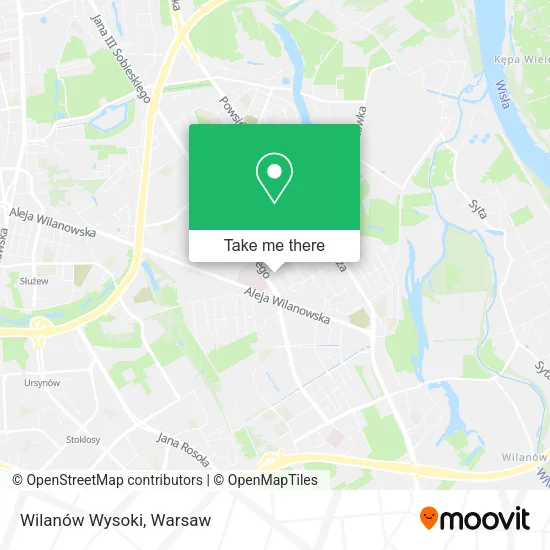 Wilanów Wysoki map