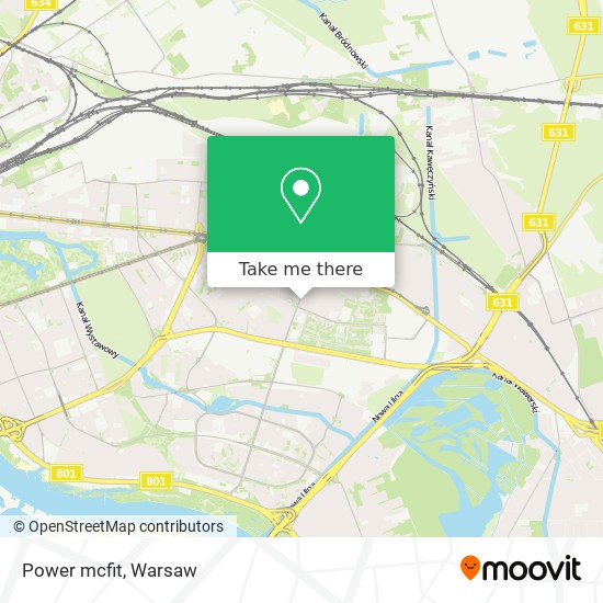 Power mcfit map