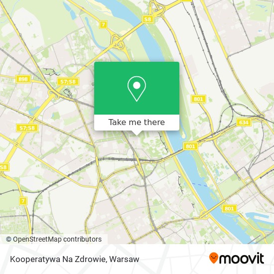 Kooperatywa Na Zdrowie map