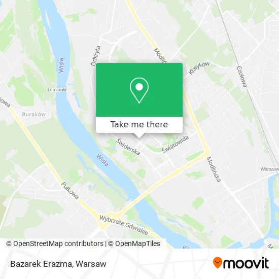 Карта Bazarek Erazma