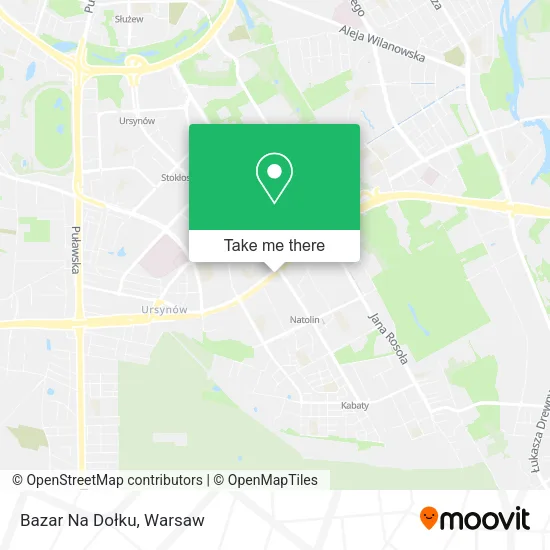 Bazar Na Dołku map