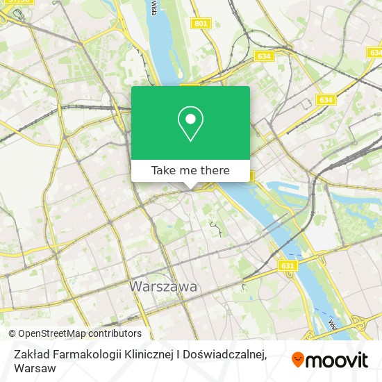 Zakład Farmakologii Klinicznej I Doświadczalnej map