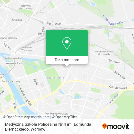 Medyczna Szkoła Policealna Nr 4 im. Edmunda Biernackiego map